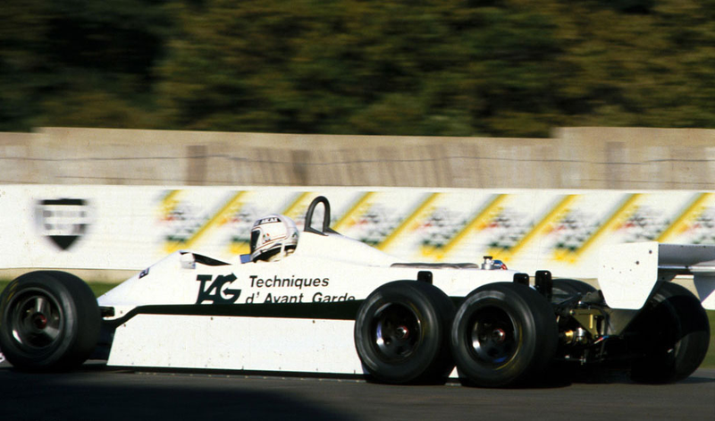 Illustration for article titled The Record-Setting Story Of F1's Last Six-Wheeled Car